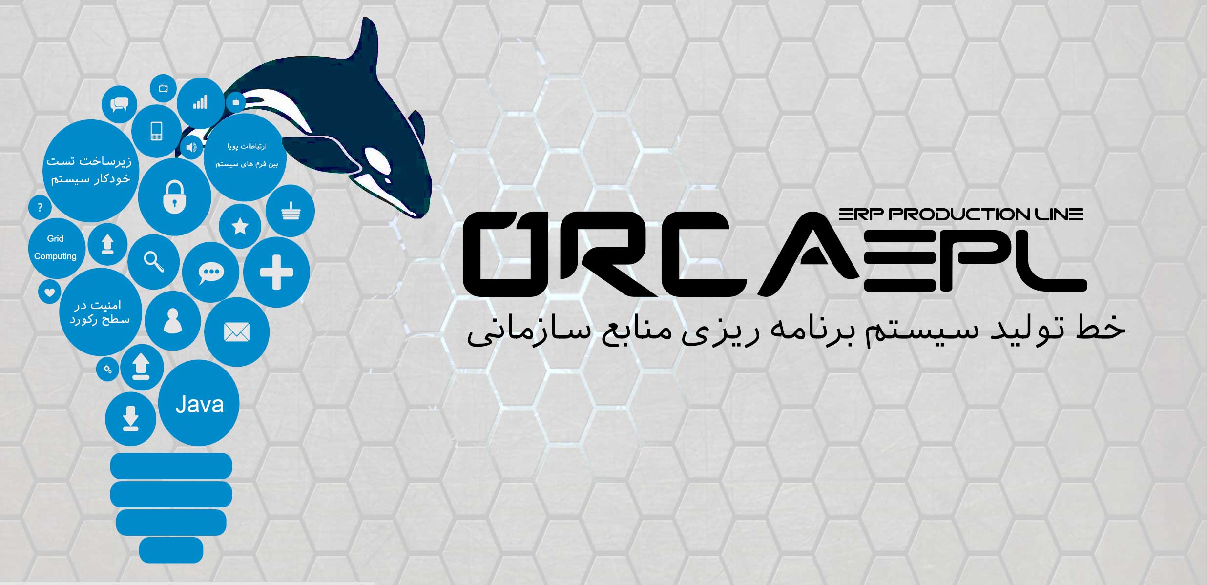 خط تولید نرم افزارهای سازمانی و ERP با نام ORCA